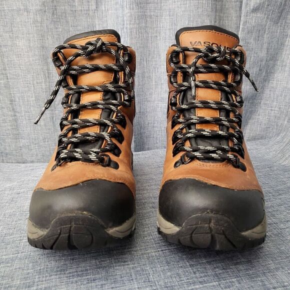 VASQUE St Elias Full-Grain Leather Gore-Tex Waterproof Hiking Boot Women's 8.5 - Picture 2 of 13
